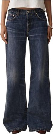 Jeanerica Kyoto Flared Jeans - Dames - Flared Jeans - Blauw - W26 L32 - Katoen - Jeans