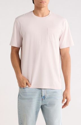 14th & Union Peached Jersey Pocket T-Shirt in Pink Hush at Nordstrom Rack, Size Xx-Large