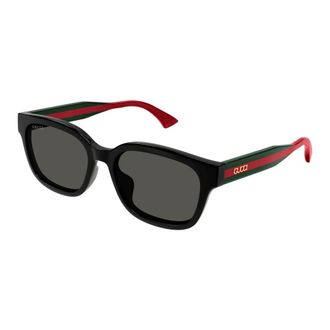 Gucci Sunglasses, male, Black, Size: 56 MM Square Sunglasses