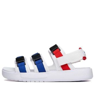 Anta Life Series Buckle Sandals White Red Blue 912036905-2