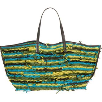 Staud Large Christos Crochet Tote in Happy Sack at Nordstrom