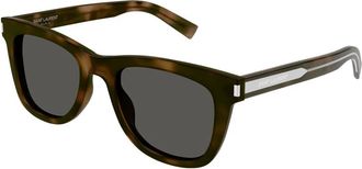 Saint Laurent Sunglasses, unisex, Brown, Size: 52 MM SL 712 Sunglasses