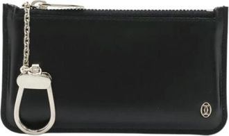 Cartier Pre-owned Pasha Portemonnee van Leer - Dames - Vintage Accessoires - Zwart - ONE Size - Leer - Vintage