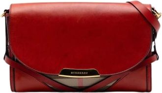 Burberry Pre-owned Borsa a tracolla vintage in tela - - Pre-owned - Donna - Rosso - ONE SIZE