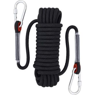 OEM Cuerda De Escalada De 12 Mm - Poli&eacute;ster Reforzado - 30 M De Longitud - Resistencia A La Rotura De 33 Kn Para Monta&ntilde;ismo Y Escalada -crezuo