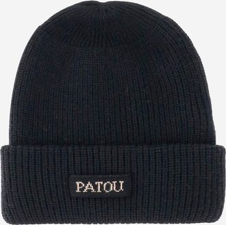 Patou Wool Beanie With Logo