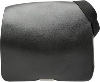 Louis Vuitton Pre-owned Cross Body Bags, female, Black, Size: ONE SIZE Pre-owned Vintage Leather Crossbody Bag