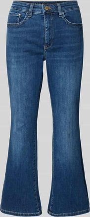 M.A.C Bootcut Jeans aus Baumwoll-Mix Modell DREAM KICK in Dunkelblau, Gr&ouml;&szlig;e 32/27