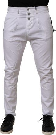 Daniele Alessandrini Cotton Stretch Slim Fit blue Mens Jeans (Pre-Owned)