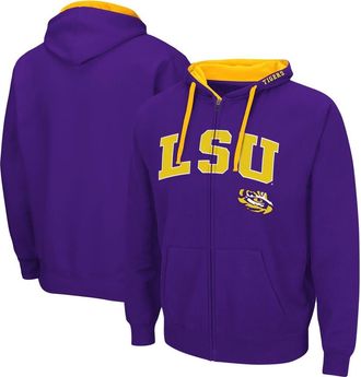 Colosseum Mens Colosseum Purple LSU Tigers Big & Tall Full-Zip Hoodie at Nordstrom, Size Xxx-Large