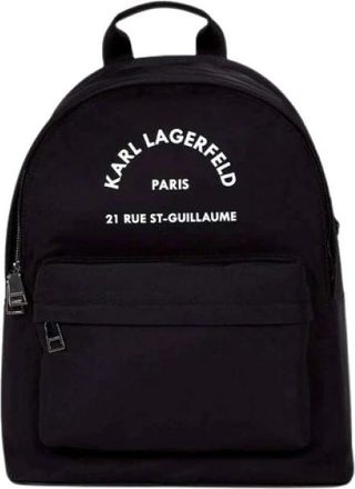 Karl Lagerfeld K/Rsg Backpack - unisex - Rugzakken - Zwart - ONE Size - Tassen