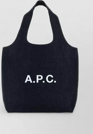 A.P.C. denim tote bag