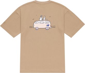 New Balance x PK Graphic T-shirt Asia Sizing Light Beige NEE26181-LB