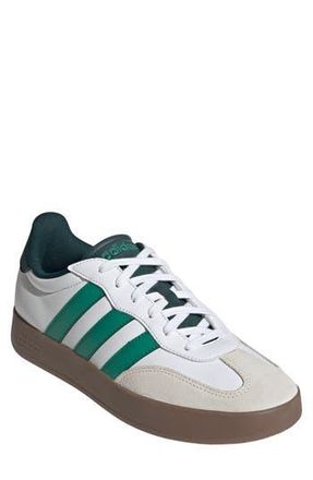 adidas Barreda Low Lace Sneaker in White/Green/Aurora Ivy at Nordstrom Rack, Size 12.5