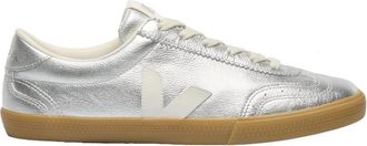 Veja Volley Leather - Dames - Sneakers - Grijs - 39 EU - Katoen - Schoenen