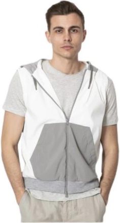 Herno Ritsritsvest met ritssluiting - Heren - Vesten met rits - Wit - L - Hoodies & sweatvesten