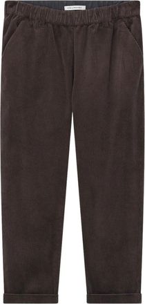 Lareida Tapered Broeken - Dames - Broeken - Bruin - XS - Katoen - Broeken