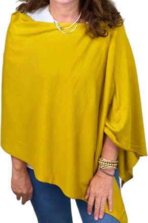Kerisma Eden Poncho In Mustard