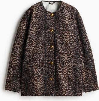 H&M Twilljacke - Beige