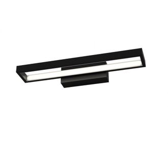 Top-Light Applique Moderna Four Squares Alluminio Nero Led 20W