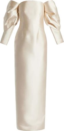 Solace London Abito con spalle scoperte - Toni neutri
