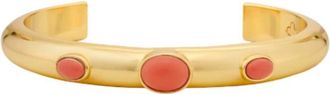 ASHA Talitha Cuff Bracelet In Coral