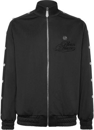 Philipp Plein Tracksuit Jacket Plein Deluxe Signature - Heren - Vesten met rits - Zwart - M - Hoodies & sweatvesten