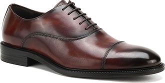 Unze Men Gianna Elegance Leather Formal Shoes UK Size 6-11 Brown