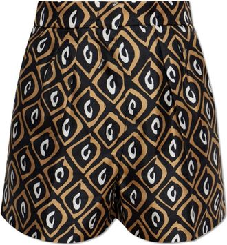 Max Mara Quinoa Shorts - Dames - Bermuda - Zwart - XS - Korte Broeken
