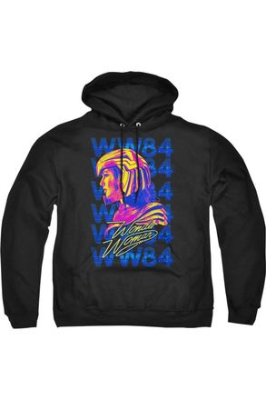 Gildan Wonder Woman 84 Ww84 Repeat Adult Pull Over Hoodie / Hooded Sweatshirt
