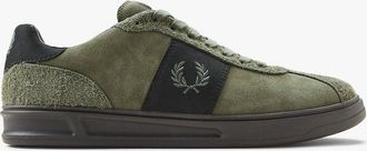 Fred Perry Sneakers in suede con ricamo iconico - FRED PERRY - gender_Man