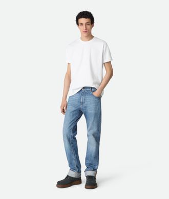 Bottega Veneta Jeans A Gamba Dritta Indigo Vintage - Bottega Veneta