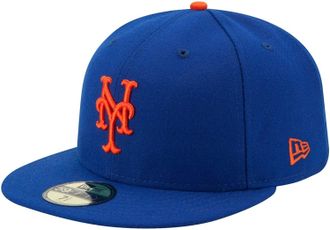New Era MLB 59FIFTY Team Color Authentic Collection Fitted On Field Game Cap Hat (as1, Numeric, Numeric_8, New York Mets), New York Mets, 8