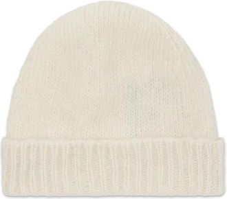 Fortela Alpaca Cotton Beanie Hat in Cream at Nordstrom