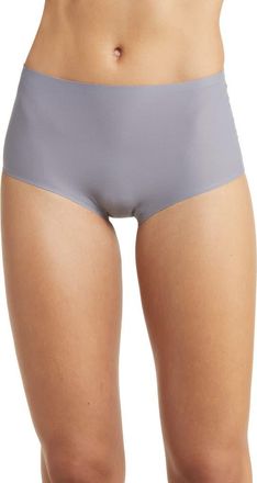 Chantelle Soft Stretch High Waist Briefs in Smoke Grey at Nordstrom