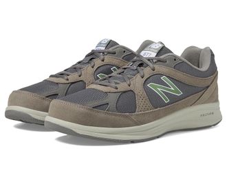 New Balance Mw877 Mens Shoes Grey : 7 EE - Wide, Suede