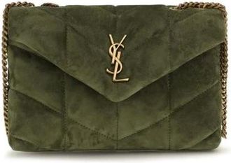 Saint Laurent Bolso de hombro Toy Puffer - Bags - Mujer - Verde - ONE SIZE