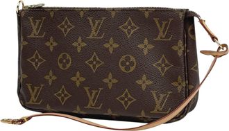 Louis Vuitton Brown Monogram Monogram Pochette Pouch (Pre-Owned)