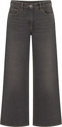 Patrizia Pepe Wide Jeans - Jeans - Mujer - Marr&oacute;n - W27