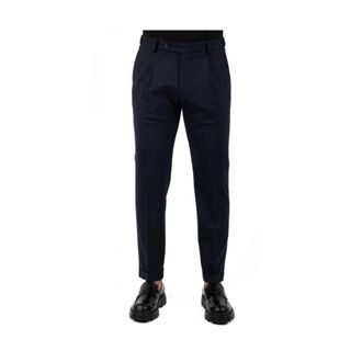 Berwich Heren, Broeken, Blauw, Maat: XL Wol
