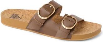 Reef Vista Kara Two-Strap Sandal in Chocolate at Nordstrom, Size 10