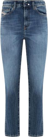 Diesel D-Joy Jeans - Dames - Jeans - Blauw - Maat: W25 Katoen