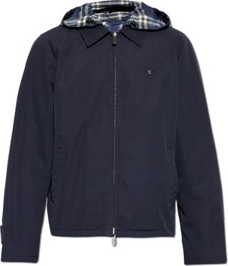 Burberry Hodson Jacket - Heren - Zomerjassen - Blauw - L - Katoen - Jassen
