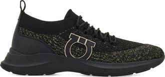 Ferragamo Gancini-detail Knit Sneakers