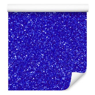 OEM Carta Da Parati Blu E Viola Glitterata, Sfondo Blu Per Soggiorno E Camera Da Letto 50x1000 Cm