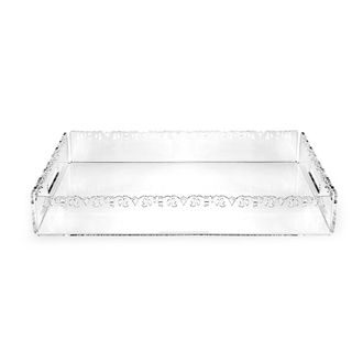 Iplex Galatea large transparent tray