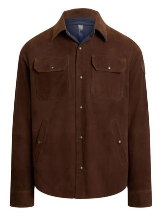 Polo Ralph Lauren chest-pocket shirt jacket - Brown