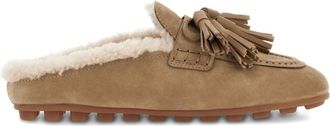 Hogan Schoenen, Dames, Beige, 36 1/2 EU, Leer, H693 Loafers