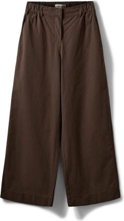 Sofie Schnoor Wijde broek - Dames - Wijde Broeken - Bruin - L - Broeken