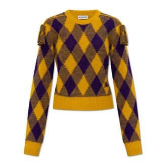 Burberry Mujer, Jerseys, Amarillo, Talla: S